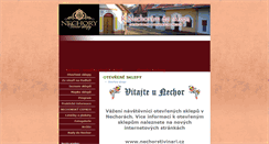 Desktop Screenshot of otevrenesklepy.nechory.cz